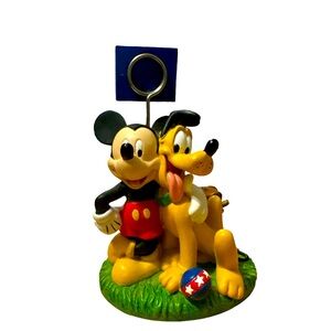 Disneyland Photo Holder Mickey and Pluto